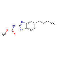 methyl N-(5-butyl-1H-1,3-benzodiazol-2-yl)carbamate