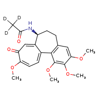 N-[(10S)-3,4,5,14-tetramethoxy-13-oxotricyclo[9.5.0.0²,?]hexadeca-1(16),2(7),3,5,11,14-hexaen-10-yl](²H?)acetamide