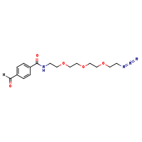 N-(2-{2-[2-(2-azidoethoxy)ethoxy]ethoxy}ethyl)-4-formylbenzamide