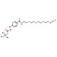N-(2-{2-[2-(2-azidoethoxy)ethoxy]ethoxy}ethyl)-6-{[(tert-butoxycarbonyl)amino]amino}pyridine-3-carboxamide