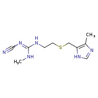 N''-cyano-N-methyl-N'-(2-{[(5-methyl-3H-imidazol-4-yl)methyl]sulfanyl}ethyl)guanidine