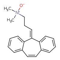 N,N-dimethyl-3-{tricyclo[9.4.0.0³,?]pentadeca-1(15),3,5,7,9,11,13-heptaen-2-ylidene}propanamine oxide