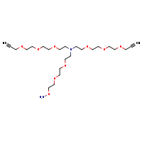 O-[9-(2-{2-[2-(prop-2-yn-1-yloxy)ethoxy]ethoxy}ethyl)-3,6,12,15,18-pentaoxa-9-azahenicos-20-yn-1-yl]hydroxylamine