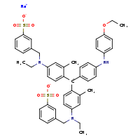 sodium {4-[(4-ethoxyphenyl)amino]phenyl}bis(4-{ethyl[(3-sulfonatophenyl)methyl]amino}-2-methylphenyl)methylium