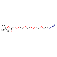 tert-butyl 14-azido-3,6,9,12-tetraoxatetradecanoate