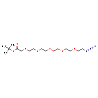 tert-butyl 17-azido-3,6,9,12,15-pentaoxaheptadecanoate