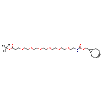 tert-butyl 1-[({bicyclo[6.1.0]non-4-yn-9-ylmethoxy}carbonyl)amino]-3,6,9,12,15,18-hexaoxahenicosan-21-oate