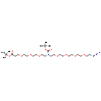 tert-butyl 3-(2-{2-[2-(19-azido-2,2-dimethyl-4-oxo-3,8,11,14,17-pentaoxa-5-azanonadecan-5-yl)ethoxy]ethoxy}ethoxy)propanoate