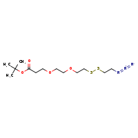 tert-butyl 3-(2-{2-[(2-azidoethyl)disulfanyl]ethoxy}ethoxy)propanoate