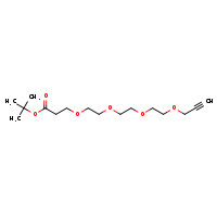 tert-butyl 4,7,10,13-tetraoxahexadec-15-ynoate