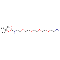 tert-butyl N-(14-amino-3,6,9,12-tetraoxatetradecan-1-yl)carbamate