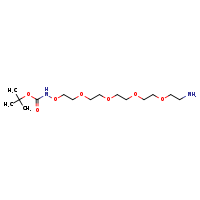 tert-butyl N-[(14-amino-3,6,9,12-tetraoxatetradecan-1-yl)oxy]carbamate