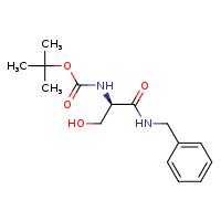tert-butyl N-[(1R)-1-(benzylcarbamoyl)-2-hydroxyethyl]carbamate