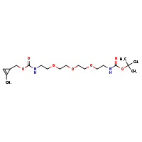 tert-butyl N-[2-(2-{2-[2-({[(2-methylcycloprop-2-en-1-yl)methoxy]carbonyl}amino)ethoxy]ethoxy}ethoxy)ethyl]carbamate