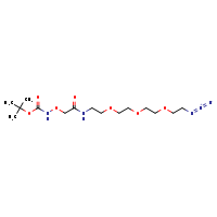 tert-butyl N-{[(2-{2-[2-(2-azidoethoxy)ethoxy]ethoxy}ethyl)carbamoyl]methoxy}carbamate