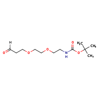 tert-butyl N-{2-[2-(3-oxopropoxy)ethoxy]ethyl}carbamate