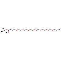tert-butyl N-(23-amino-3,6,9,12,15,18,21-heptaoxatricosan-1-yl)carbamate