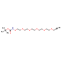 tert-butyl N-(3,6,9,12,15-pentaoxaoctadec-17-yn-1-yloxy)carbamate