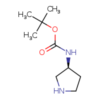 tert-butyl N-[(3S)-pyrrolidin-3-yl]carbamate