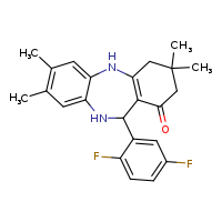10-(2,5-difluorophenyl)-5,6,14,14-tetramethyl-2,9-diazatricyclo[9.4.0.0³,?]pentadeca-1(11),3,5,7-tetraen-12-one