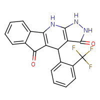 10-[2-(trifluoromethyl)phenyl]-13,14,16-triazatetracyclo[7.7.0.0²,?.0¹¹,¹?]hexadeca-1(9),2,4,6,11(15)-pentaene-8,12-dione