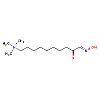 [(10E)-10-(hydroxyimino)-9-oxodecyl]trimethylazanium