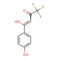 1,1,1-trifluoro-4-hydroxy-4-(4-hydroxyphenyl)but-3-en-2-one