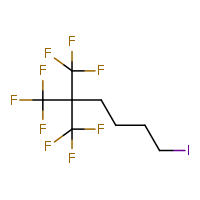 1,1,1-trifluoro-6-iodo-2,2-bis(trifluoromethyl)hexane