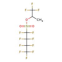 1,1,1-trifluoropropan-2-yl 1,1,2,2,3,3,4,4,4-nonafluorobutane-1-sulfonate
