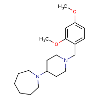 1-{1-[(2,4-dimethoxyphenyl)methyl]piperidin-4-yl}azepane
