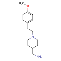 1-{1-[2-(4-methoxyphenyl)ethyl]piperidin-4-yl}methanamine