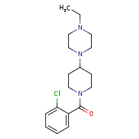 1-[1-(2-chlorobenzoyl)piperidin-4-yl]-4-ethylpiperazine