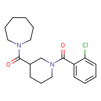 1-[1-(2-chlorobenzoyl)piperidine-3-carbonyl]azepane