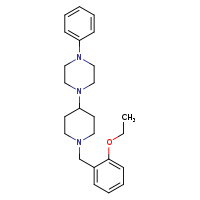 1-{1-[(2-ethoxyphenyl)methyl]piperidin-4-yl}-4-phenylpiperazine