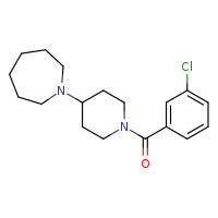 1-[1-(3-chlorobenzoyl)piperidin-4-yl]azepane