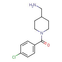 1-[1-(4-chlorobenzoyl)piperidin-4-yl]methanamine