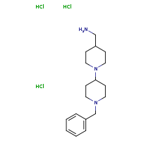 1-{1'-benzyl-[1,4'-bipiperidin]-4-yl}methanamine trihydrochloride