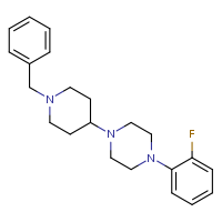 1-(1-benzylpiperidin-4-yl)-4-(2-fluorophenyl)piperazine