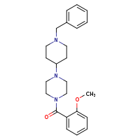 1-(1-benzylpiperidin-4-yl)-4-(2-methoxybenzoyl)piperazine