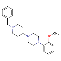 1-(1-benzylpiperidin-4-yl)-4-(2-methoxyphenyl)piperazine