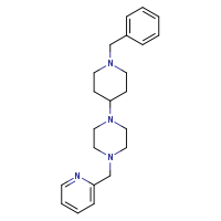 1-(1-benzylpiperidin-4-yl)-4-(pyridin-2-ylmethyl)piperazine