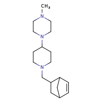 1-(1-{bicyclo[2.2.1]hept-5-en-2-ylmethyl}piperidin-4-yl)-4-methylpiperazine