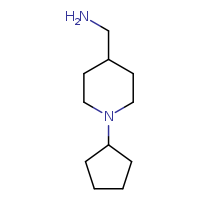 1-(1-cyclopentylpiperidin-4-yl)methanamine