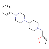 1-[1-(furan-2-ylmethyl)piperidin-4-yl]-4-phenylpiperazine