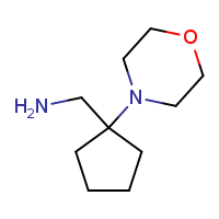 1-[1-(morpholin-4-yl)cyclopentyl]methanamine