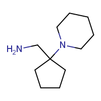 1-[1-(piperidin-1-yl)cyclopentyl]methanamine