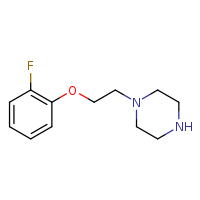 1-[2-(2-fluorophenoxy)ethyl]piperazine
