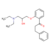 1-{2-[3-(diethylamino)-2-hydroxypropoxy]phenyl}-3-phenylpropan-1-one