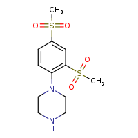 1-(2,4-dimethanesulfonylphenyl)piperazine