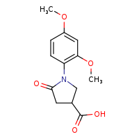 1-(2,4-dimethoxyphenyl)-5-oxopyrrolidine-3-carboxylic acid